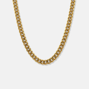 Cuban Chain 5mm (18k Goud)