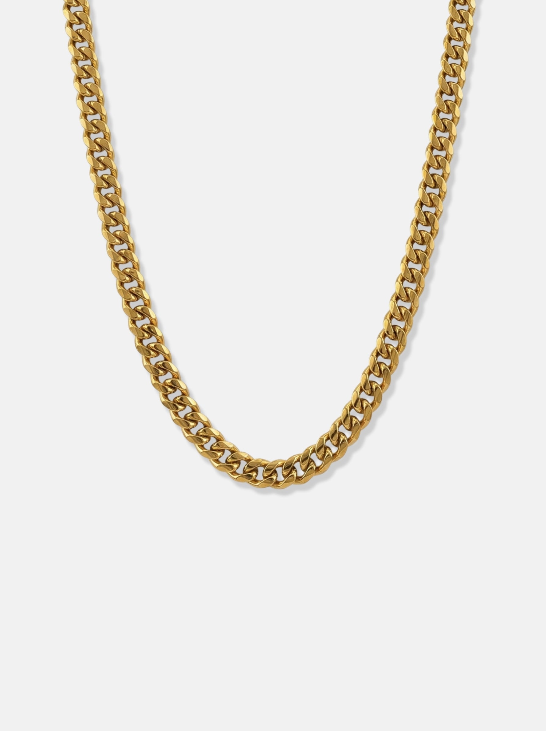 Cuban Chain 5mm (18k Goud)
