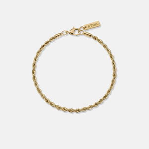 Rope Bracelet 3mm (18k Gold)