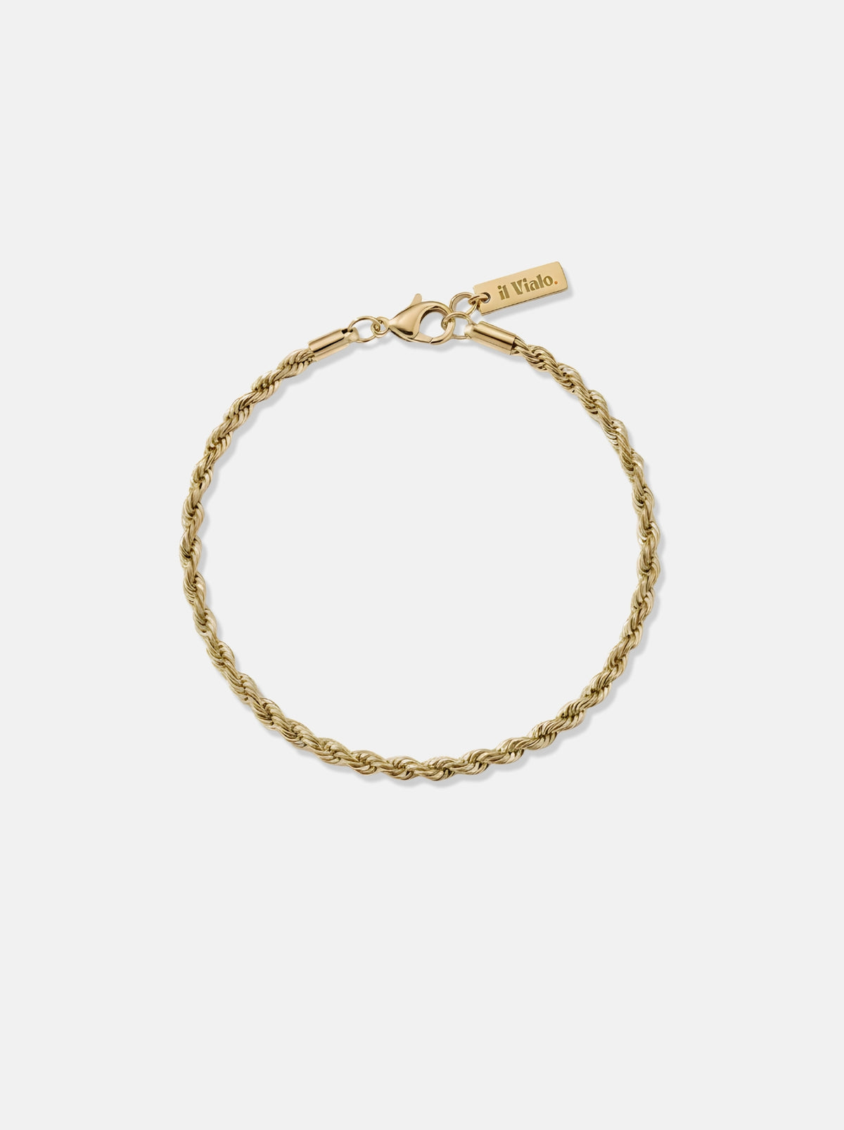 Rope Bracelet 3mm (18k Gold)