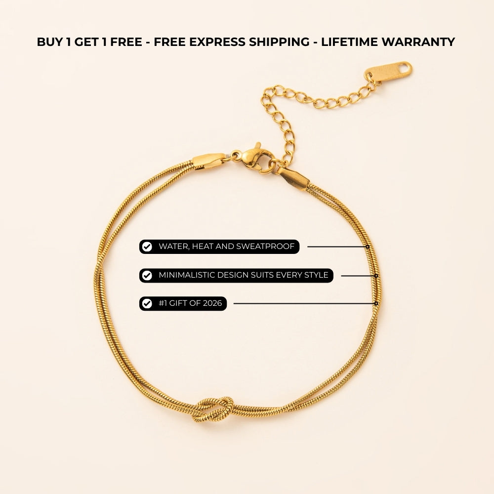 Infinity Bracelet (18k Gold)