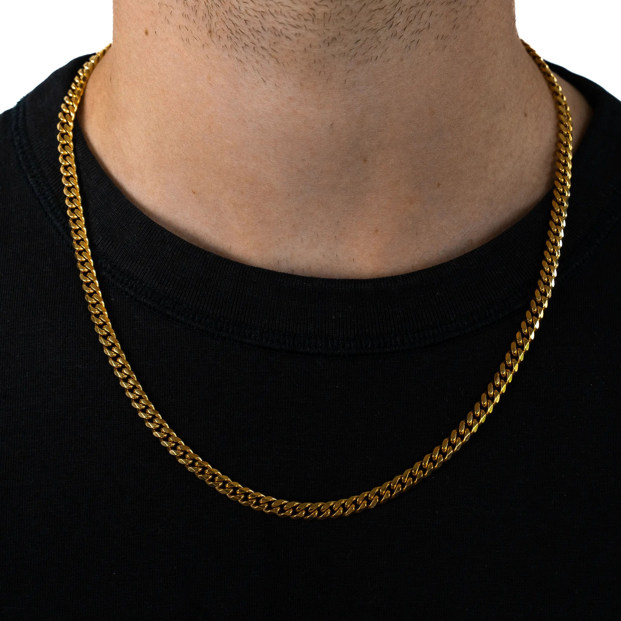 Cuban Chain 5mm (18k Gold)
