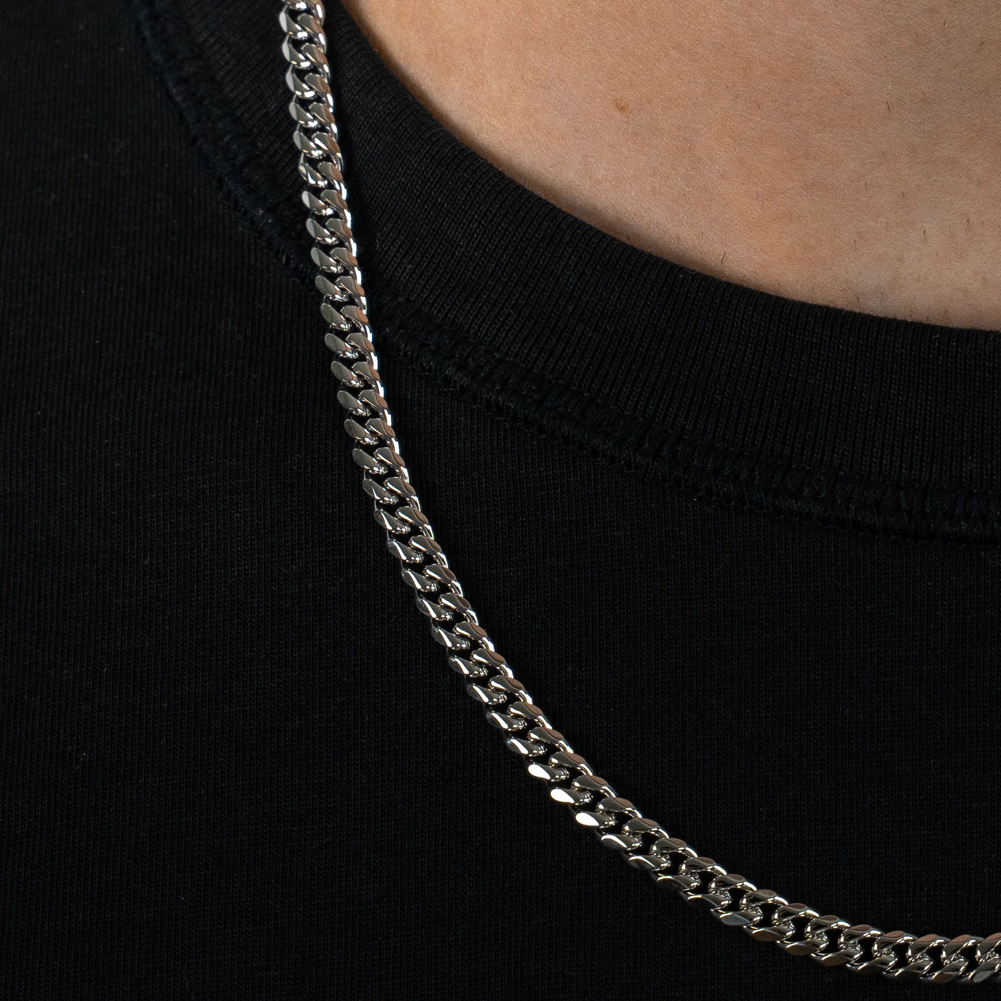 Cuban Chain 5mm (Silver)