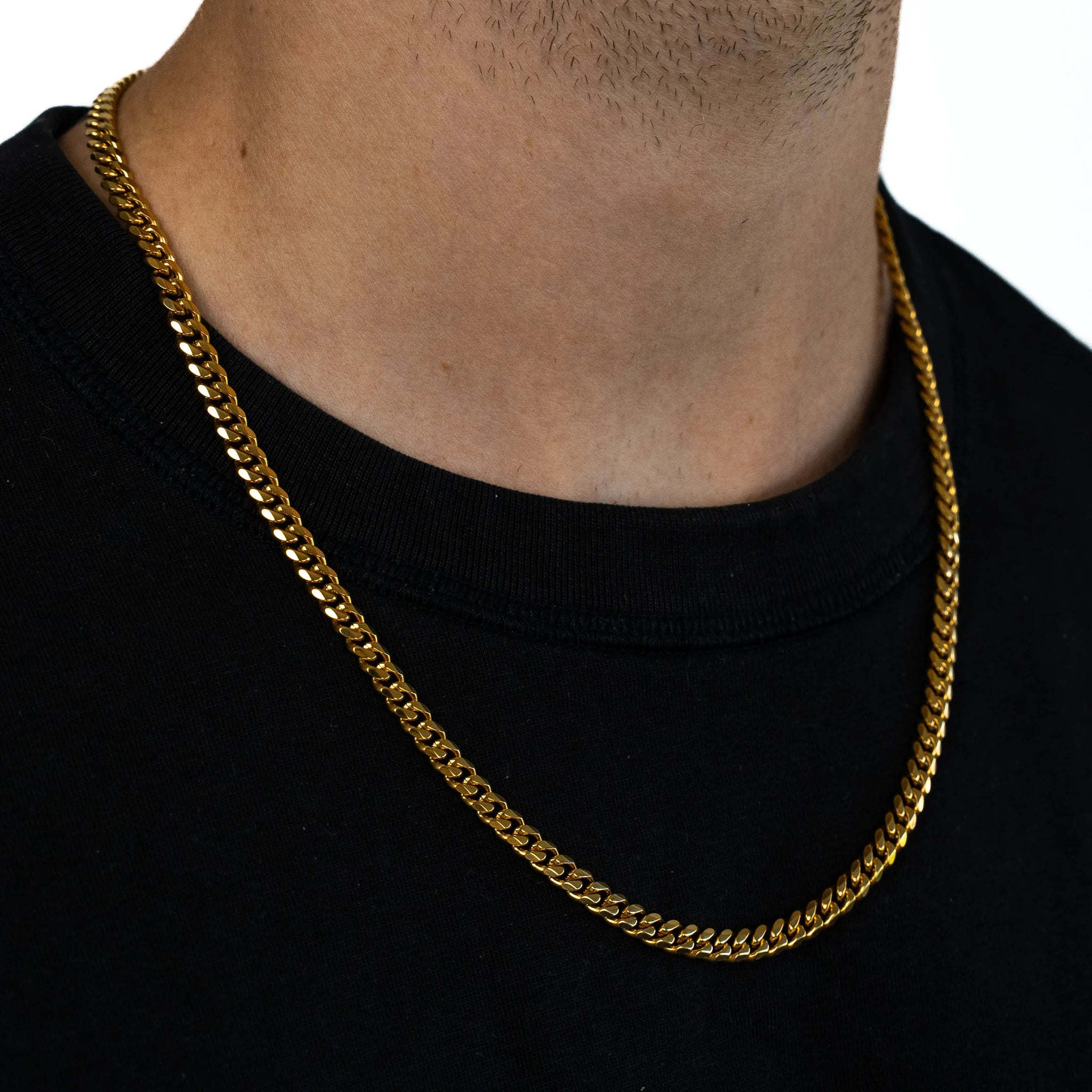 Cuban Chain 5mm (18k Gold)