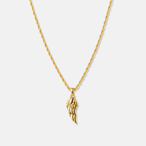 Wing Pendant Chain (18k Gold)