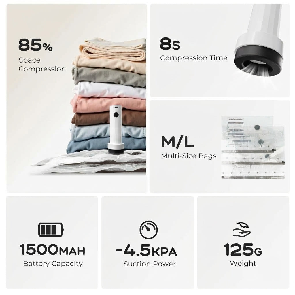 Vacuum Packing Bag (Pump Included)