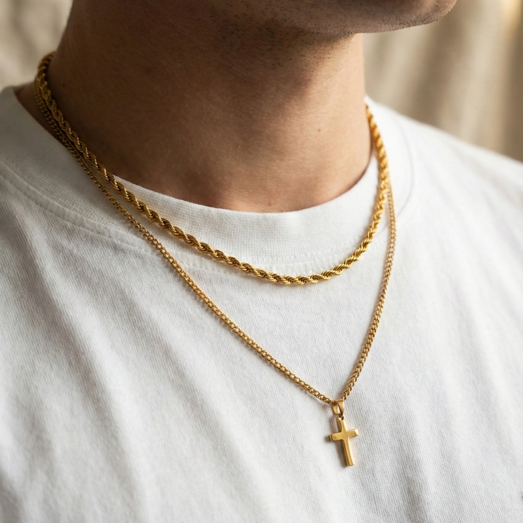Cross Pendant (18k goud)