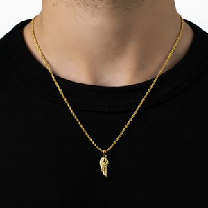 Wing Pendant Chain (18k Gold)