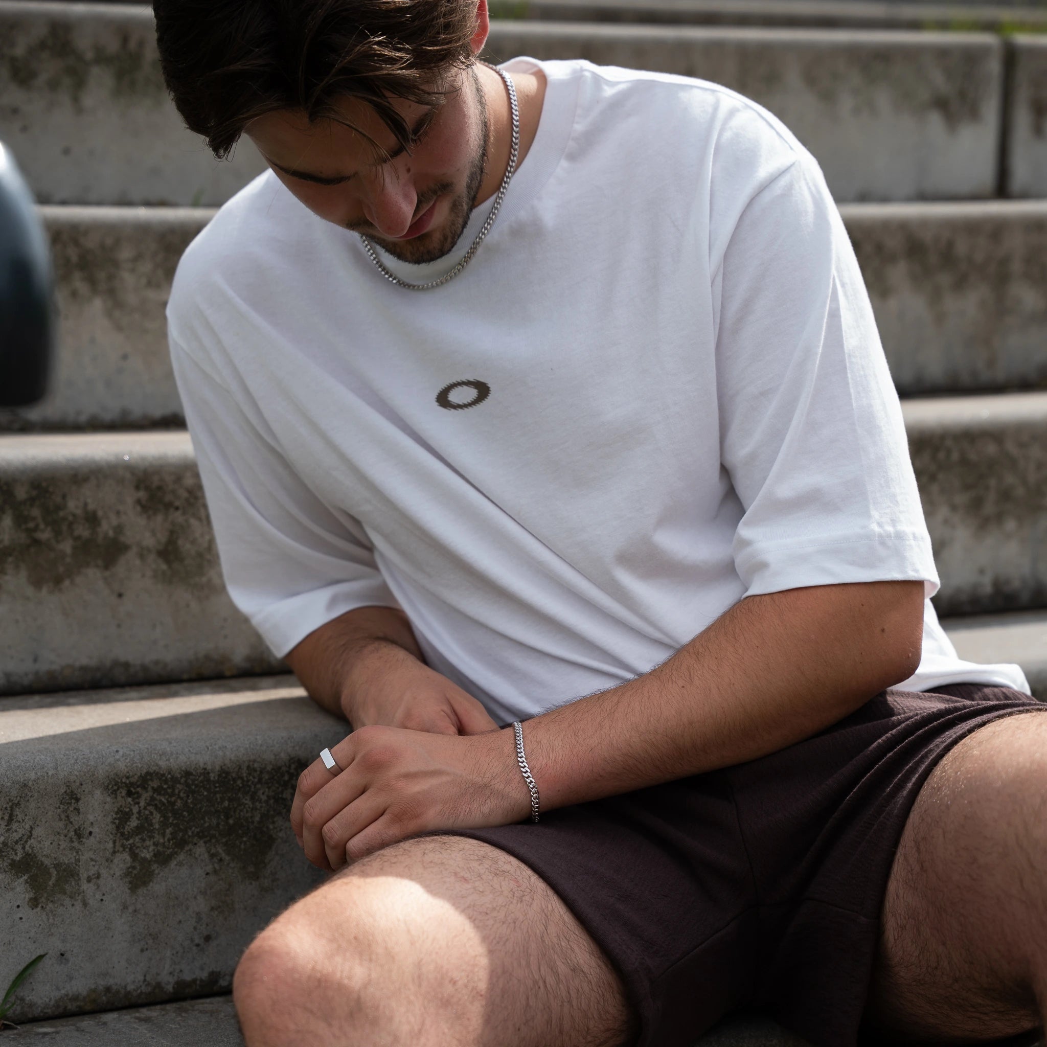 Minimalistic Cuban Bracelet 5mm Silver