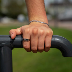 Minimalistic Signet Ring Silver
