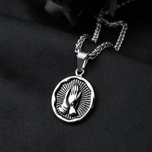 Prayers Pendant Chain (Silver)
