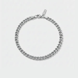 Cuban Bracelet 5mm (Zilver)