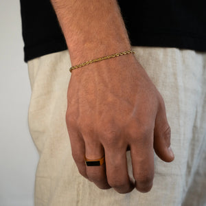 Rope Bracelet 3mm (18k Gold)