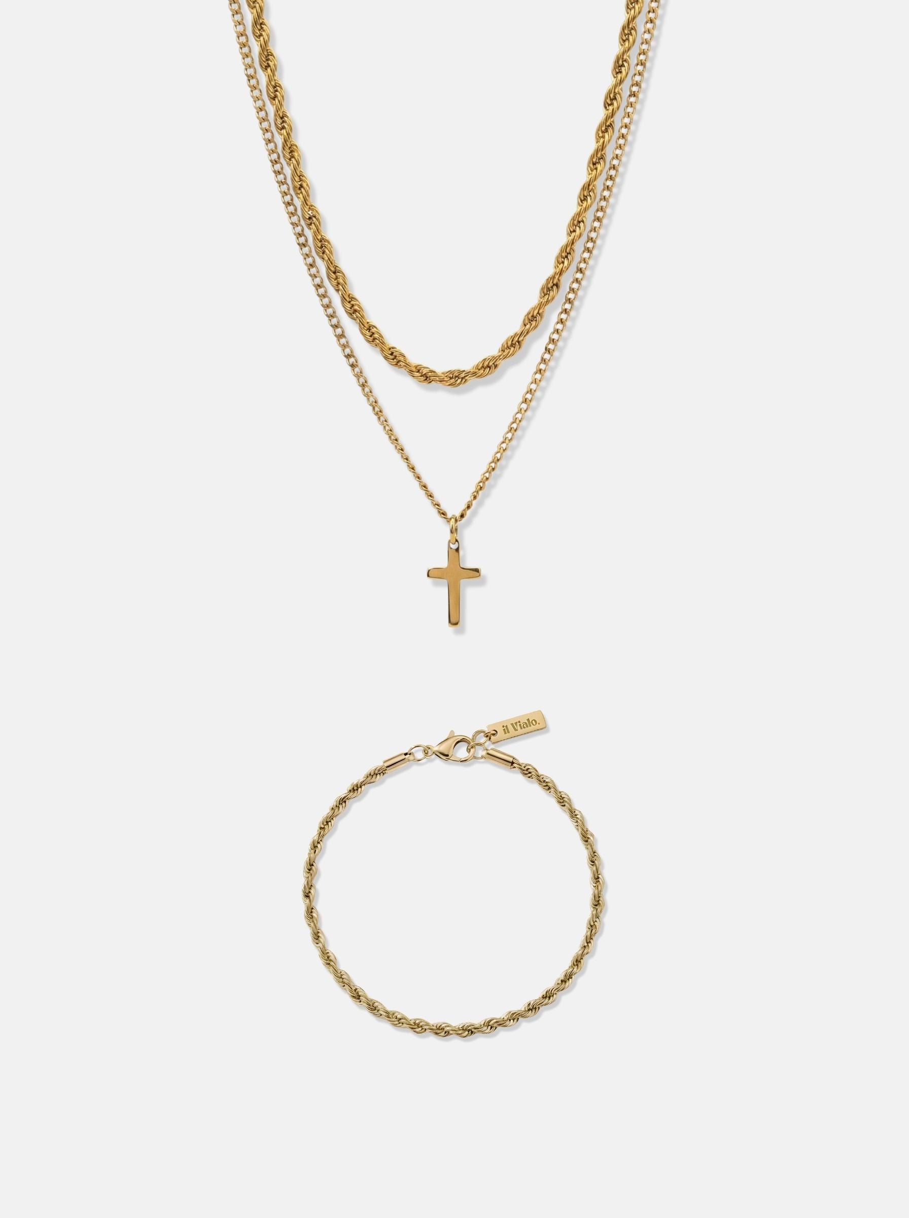 CROSS X ROPE 3 MM SET | GOUD