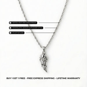 Wing Pendant Chain (Silver)