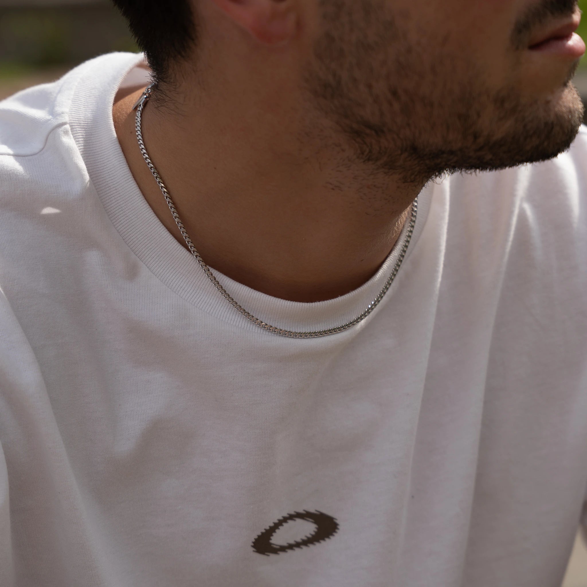 Cuban Chain 3mm (Silver)