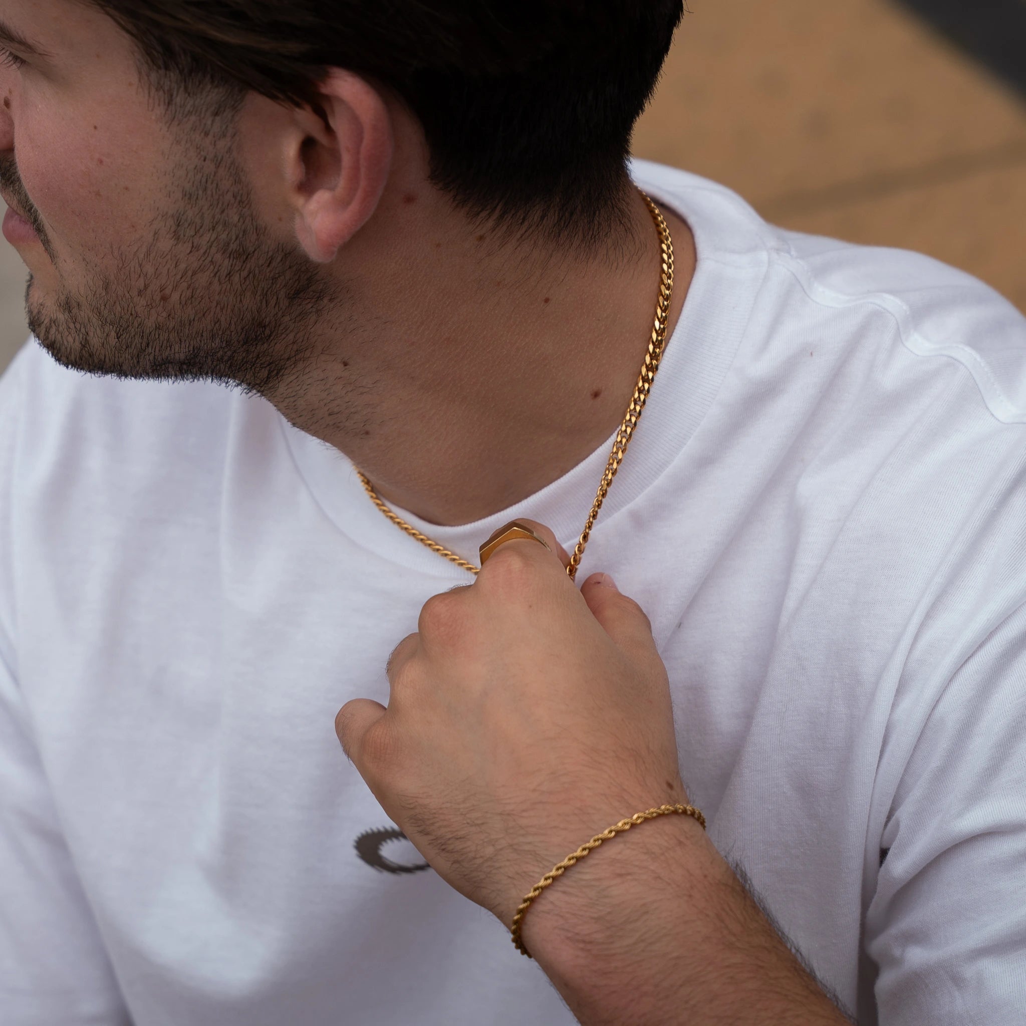 Cuban Chain 5mm (18k Gold)